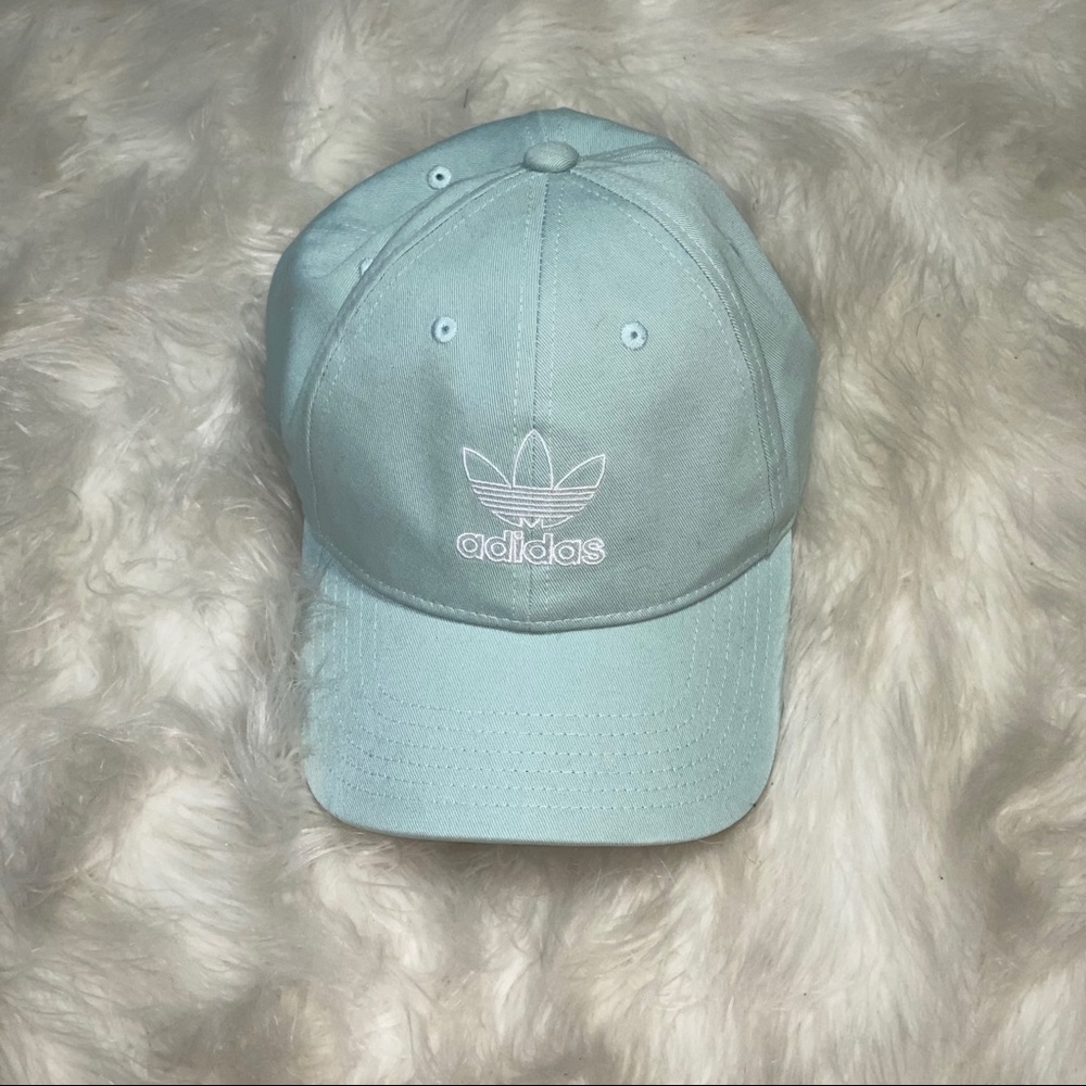 Adidas Relaxed Outline Hat ✨ Teal - Picture 2 of 4